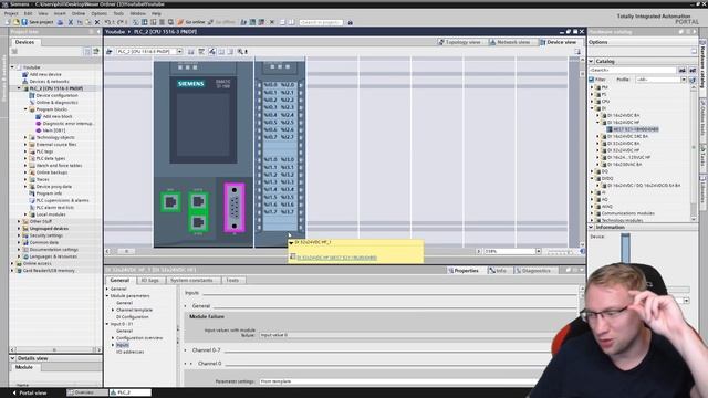 TIA Portal: OB82 - Diagnostic Error Interrupt Part 1/2 смотреть онлайн