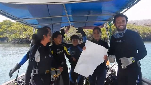 Galapagos Diving Club - Indiegogo campain for cleaning Galapago's sea смотреть онлайн