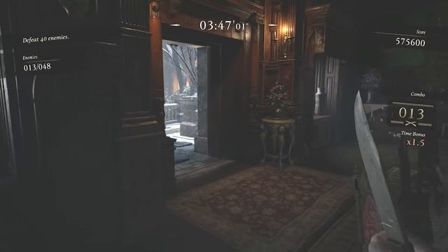Resident Evil 8 Village Mercenaries - The Castle II SSS Rank (Legendary Cowboy Achievement Trophy) смотреть онлайн