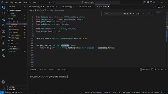 FastAPI - JWT-Authentifizierung - Endpoint Security смотреть онлайн
