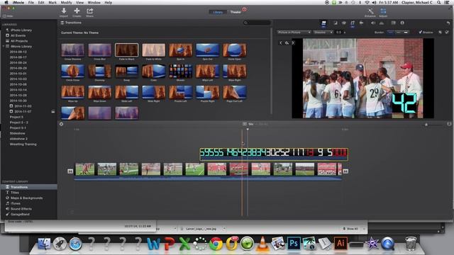 How to Add a Countdown Clock in iMovie смотреть онлайн
