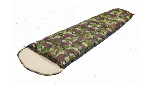 Камуфляжный спальник-кокон Raptor XL, 225х95/55см (Trek Planet) обзор 70350-L смотреть онлайн