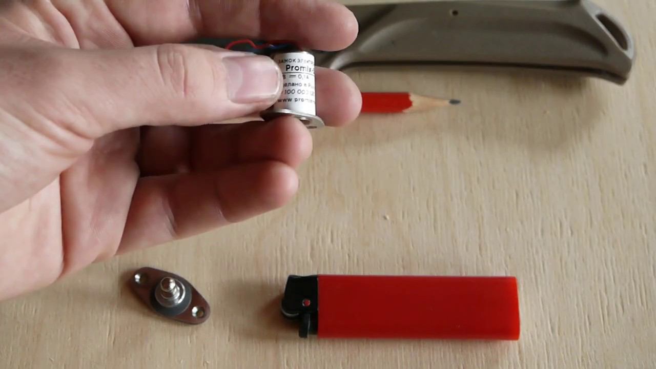 Миниатюрный врезной электрозамок Promix SM132