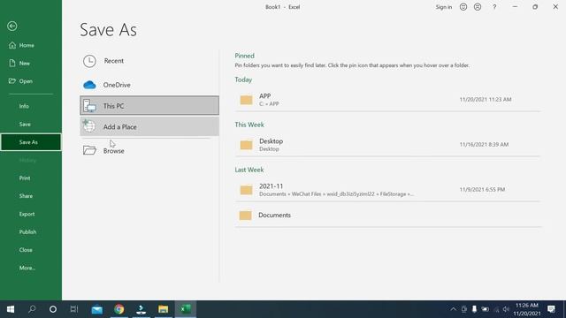 How to save Excel File on Windows 10 смотреть онлайн