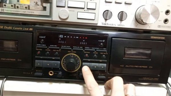 Technics RS-M250 и TEAC W-860R