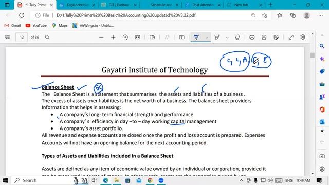 About of Balance Sheet in Tally Prime | GIT Education смотреть онлайн