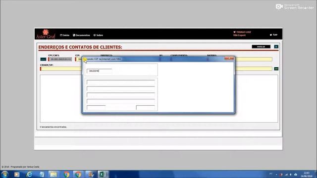 Projetos de alunos do curso VBA Expert - 2º Trim. 2018 смотреть онлайн