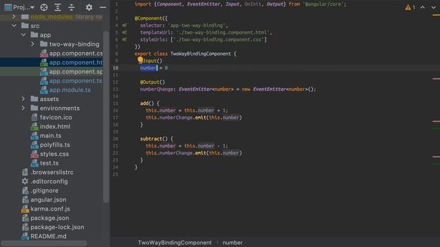 How to create your own two-way data bindings with custom components in Angular смотреть онлайн