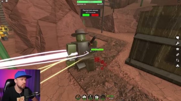 КАК ИХ ОСТАНОВИТЬ? Битва с ЗОМБИ - КОВБОЯМИ в Режиме Tower Defense Simulator Roblox