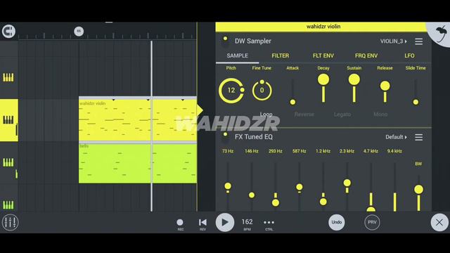 I turned a guitar sample into pop song in FL Studio Mobile смотреть онлайн
