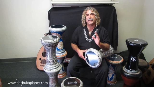 Darbuka lesson- Basic Instruction doumbek technique смотреть онлайн