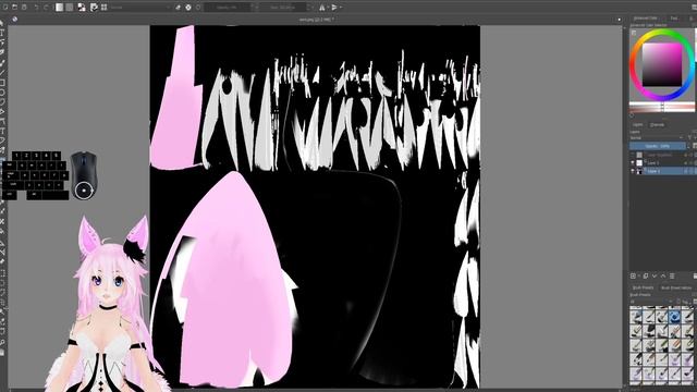 How to make tail and ears blender vtuber vrchat смотреть онлайн