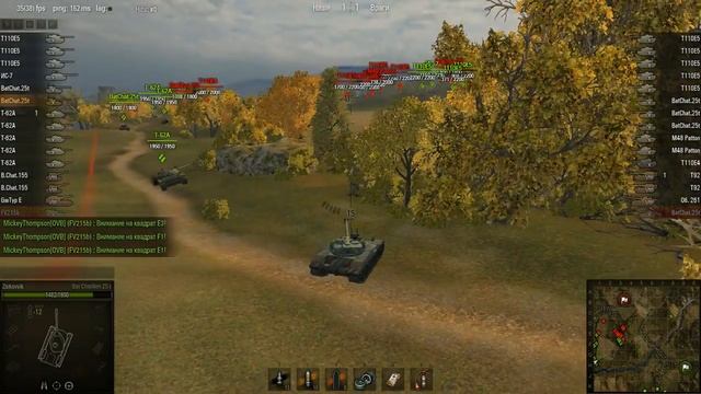 WOT: Редшир - Bat Chatillon 25 t - 2 фрага смотреть онлайн