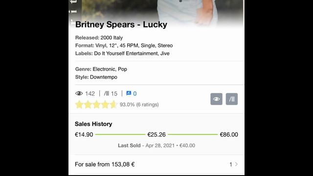 Britney Spears - TOP 10 most rare & expensive vinyls / Бритни Спирс - 10 самых редких винилов смотреть онлайн