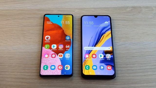 SAMSUNG GALAXY A51 VS GALAXY M31 - ЛУЧШИЙ ДИЗАЙН ИЛИ БОЛЬШЕ ПАМЯТИ? ПОЛНОЕ СРАВНЕНИЕ! смотреть онлайн