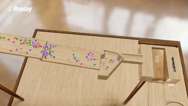 Huge Marble Run (It has Jumps!), 3D Animation смотреть онлайн