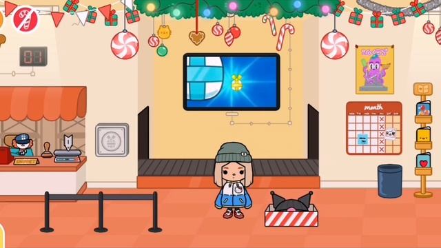 Новогодний подарок на почте //тока бока /toca boca /??? смотреть онлайн