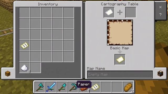 How to make empty map in hindi | empty map in Minecraft | Minecraft survival : empty map смотреть онлайн