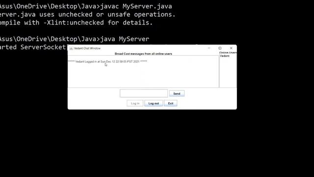Advanced Java Chat Server | Secure and Efficient Communication смотреть онлайн