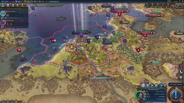 Dave Plays Civilization VI - Ragnarök - Viking Scenario - Episode 3 смотреть онлайн
