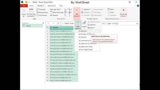 Split Column by DELIMITER in Power Query | Tutorial #delimiter #powerquery #powerbi смотреть онлайн