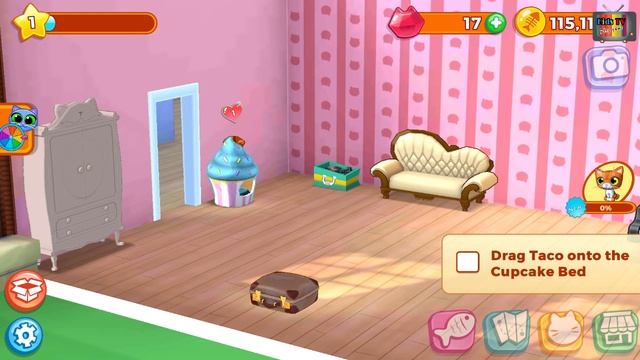 Kitty Keeper: Cat Collector - Android Gameplay for Baby & Kids & Toddlers смотреть онлайн