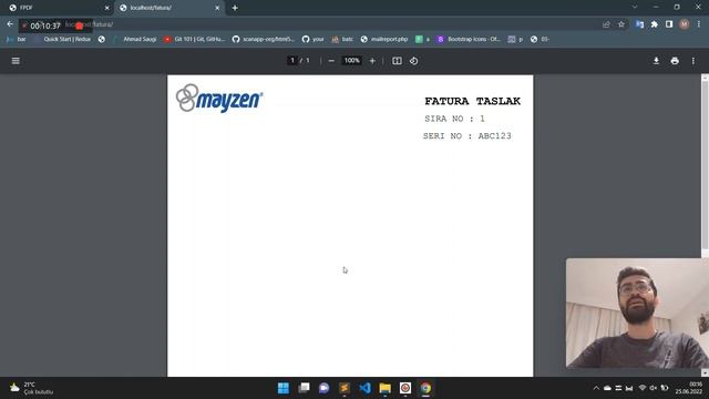 PHP ile Örnek PDF oluşturma (FPDF) смотреть онлайн