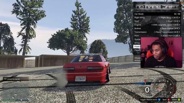 GTA Five M Online Tandem Lobby + Nissan s14 Zenki Customization!! смотреть онлайн