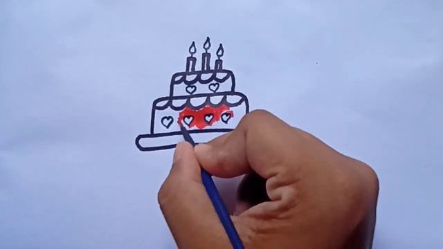 How to draw a cake? Kак нарисовать торт? Tortanday chiziladi?#Babycolors смотреть онлайн