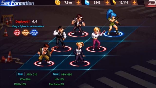 KOF98 UM OL (Global) Arena talk, My team setup and winning with 10-15k less power смотреть онлайн