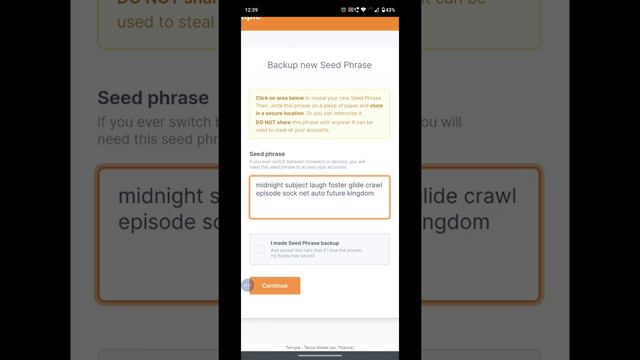 How to create Tezos temple wallet in android smart phones || eOracle || Telugu смотреть онлайн