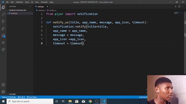 how to make a desktop notifier with python смотреть онлайн