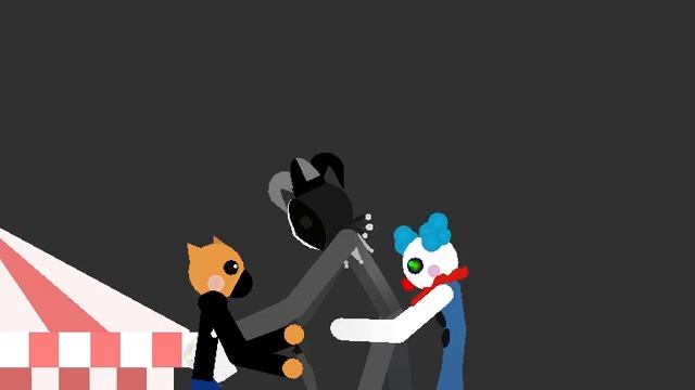 Jester V.S Clowny and foxy.” Piggy Stick Nodes Battle смотреть онлайн