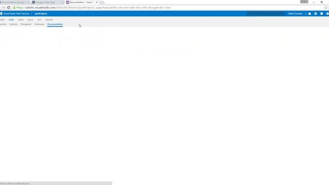 Documentation (Doxygen) - Extension To Visual Studio Team Services