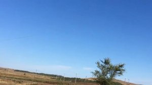 залп 2 ракет 9М27Ф комплекса «(РСЗО) 9К57 «Ураган»»