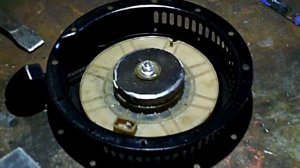 Сломался ручной стартер дизельного двигателя мотоблока "Нева" МБ-2.  Ремонт.