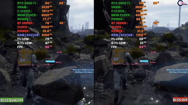RTX 3050 Ti Laptop DLSS ON vs OFF 9 Games Tested смотреть онлайн