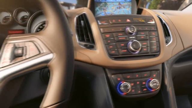 New Opel Zafira Tourer MPV - Cockpit view (HD) смотреть онлайн