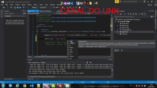 CRIANDO LOAD VIP EM VB.NET (FAZENDO LOAD VIP "{FACIL BASICO}") смотреть онлайн
