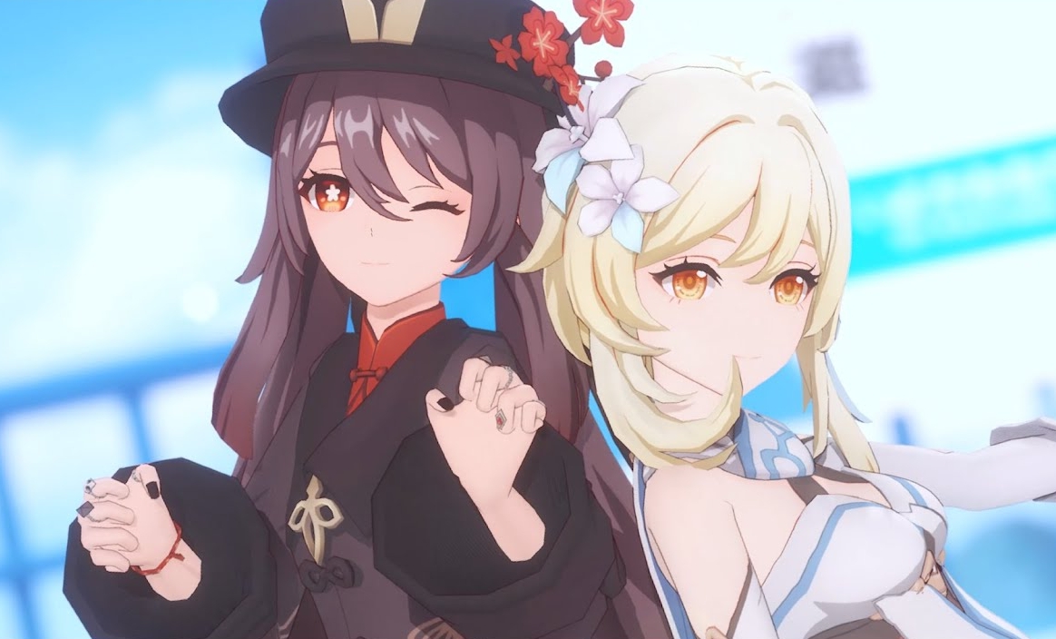 Genshin Impact / Геншин Импакт / Hu Tao, Lumine / Dive to Blue смотреть онлайн