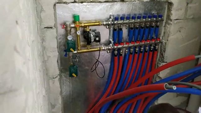 Сборка коллектора отопления. смотреть онлайн