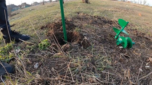 Бур садовый, шнековый, ручной ямобур 3 в 1 смотреть онлайн