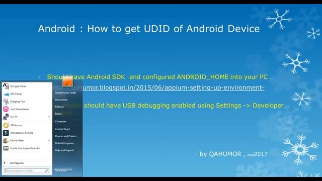How to get UDID of Android Device смотреть онлайн