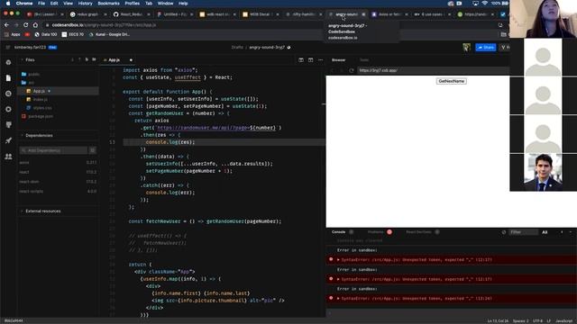 React 4 - Axios, Architecture, and Advanced Topics | Lecture 16 - Frontend смотреть онлайн