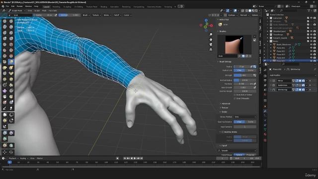77. Arms Retopology Pt. 1