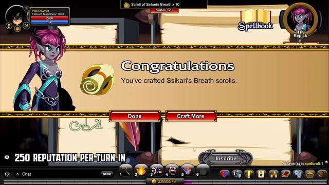 AQW - How To Get Rank 10 SpellCrafting Reputation Fast! смотреть онлайн