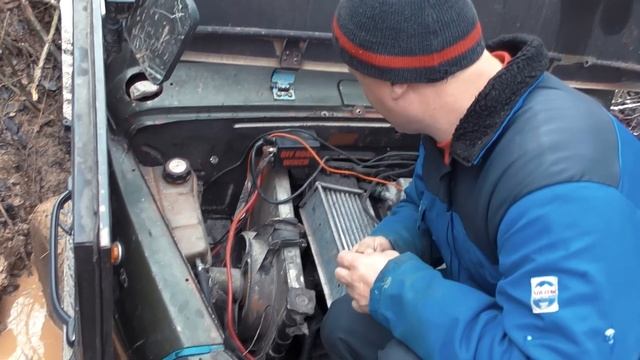 Дизельный ЛуАЗ на квадрорезине и шестернями 2 0 Тест на бездорожье!!!