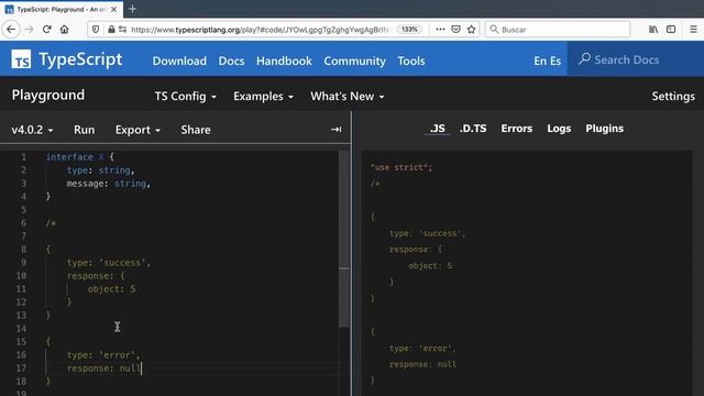 Genéricos en TypeScript смотреть онлайн