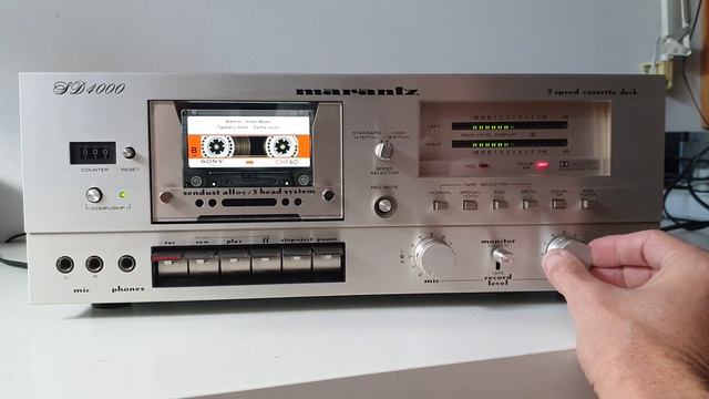 MARANTZ SD-4000 as MP3/FLAC player - Tapeless Deck Project смотреть онлайн