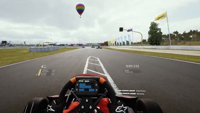 KARTKRAFT VR Обзор и Геймплей автосимулятора смотреть онлайн